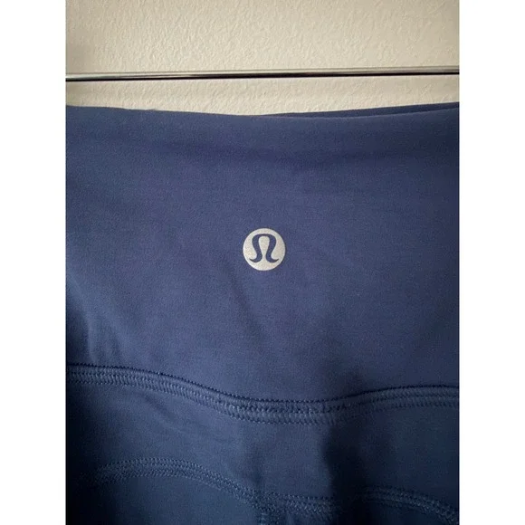 Lululemon Groove Nulu HR Flared Pant Regular Blazer Blue Tone LW5HAOR Size 6 NWT - Picture 5 of 5